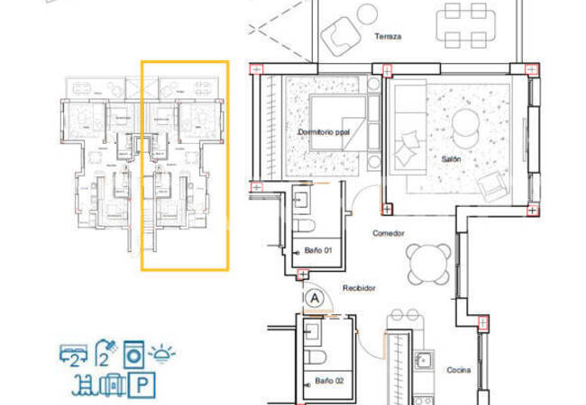 Los Alcázares'te Plaja ve Golf Sahasına Yakın Konumda Daireler 24