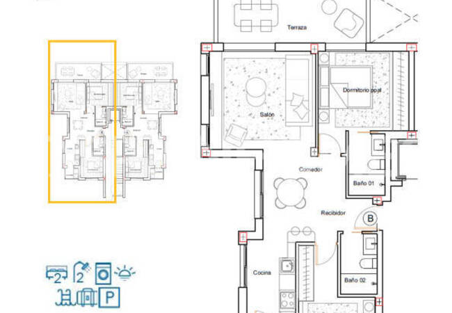 Los Alcázares'te Plaja ve Golf Sahasına Yakın Konumda Daireler 13