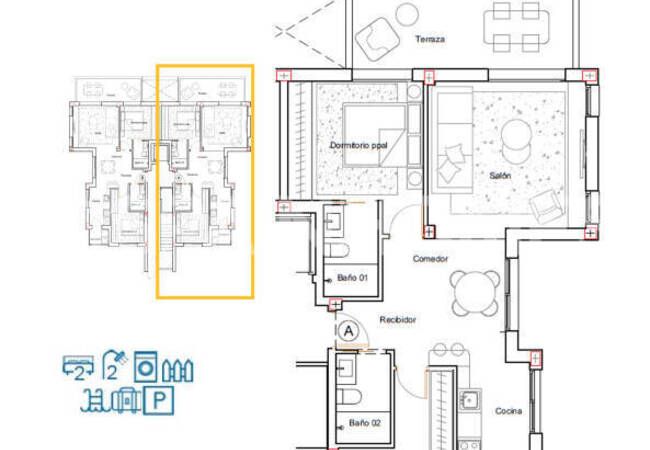 Los Alcázares'te Plaja ve Golf Sahasına Yakın Konumda Daireler 22
