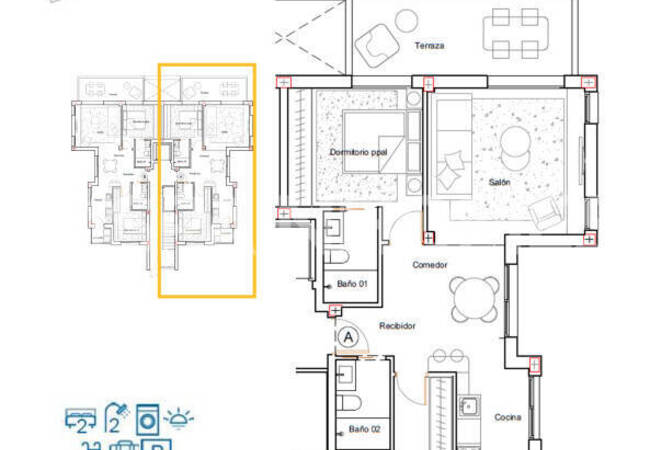 Los Alcázares'te Plaja ve Golf Sahasına Yakın Konumda Daireler 18