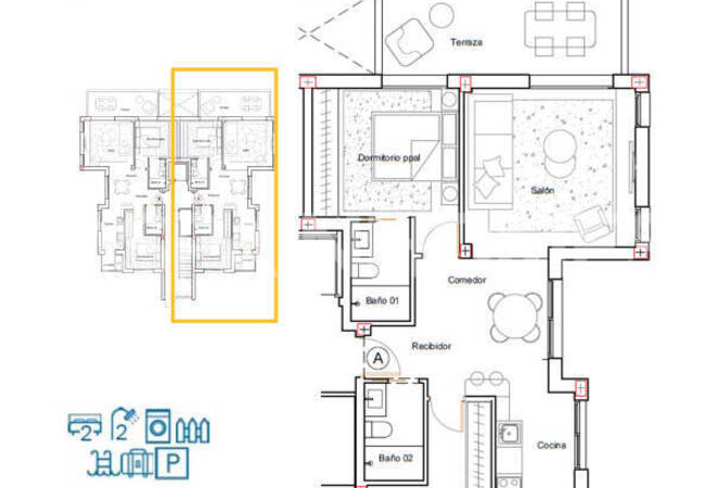 Los Alcázares'te Plaja ve Golf Sahasına Yakın Konumda Daireler 16