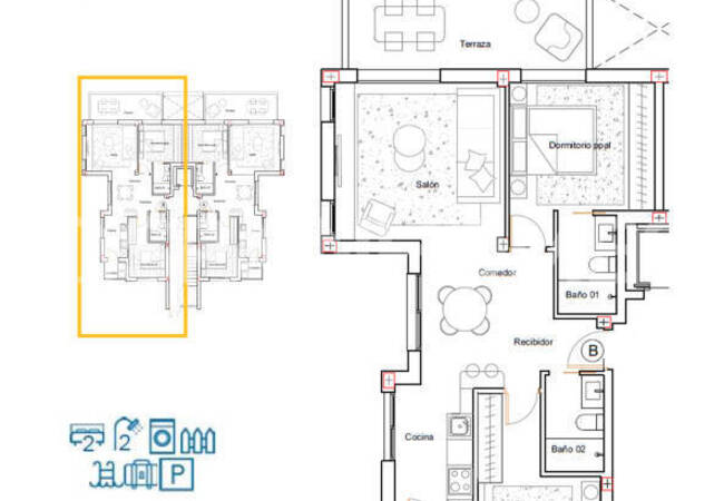 Los Alcázares'te Plaja ve Golf Sahasına Yakın Konumda Daireler 15