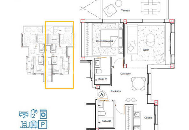 Los Alcázares'te Plaja ve Golf Sahasına Yakın Konumda Daireler 14