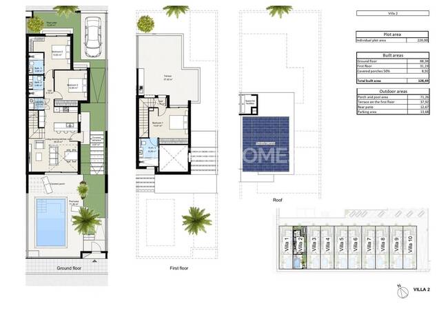 Villa's Met 3 Slaapkamers Vlakbij Het Strand In Los Nietos Murcia 27