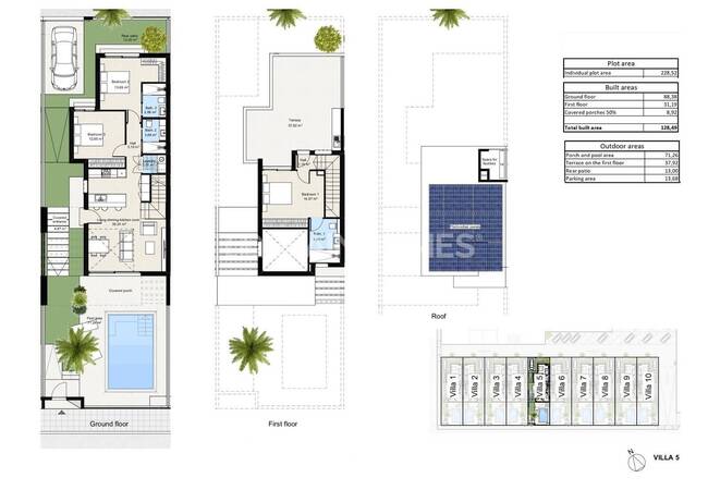 Villa's Met 3 Slaapkamers Vlakbij Het Strand In Los Nietos Murcia 30