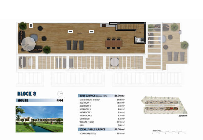 Los Alcázares'te Denize Yakın Şık Tasarımlı Golf Daireleri 63