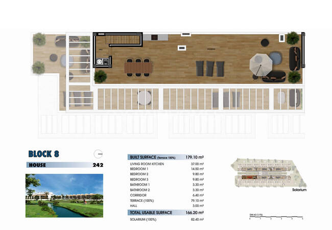 Los Alcázares'te Denize Yakın Şık Tasarımlı Golf Daireleri 73