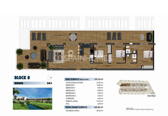 Los Alcázares'te Denize Yakın Şık Tasarımlı Golf Daireleri 47