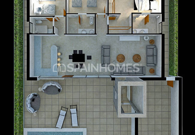 Stylish Villas in a Tranquil Area in La Pinilla Murcia 9