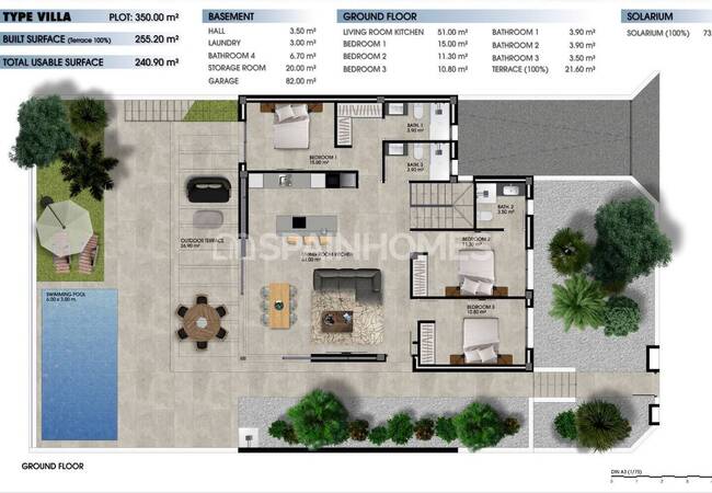 3-bedroom Detached Houses Near a Golf Course in Los Alcázares 16