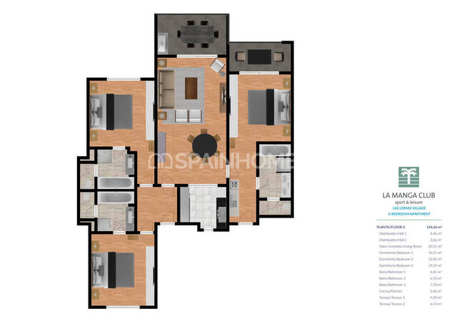 Investment Properties in La Manga Club Resort in Cartagena Murcia 72