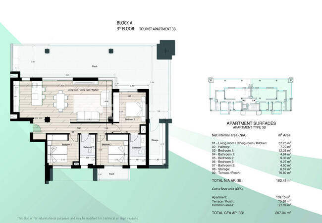 Los Alcazares'te Sahile Yakın Havuzlu Binada 3+1 Daireler 23