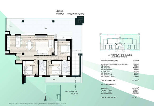 Los Alcazares'te Sahile Yakın Havuzlu Binada 3+1 Daireler 25