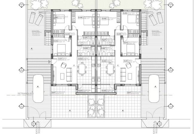 Neue Doppelhaushälften Mit Solarium In Puerto De Mazarrón 9