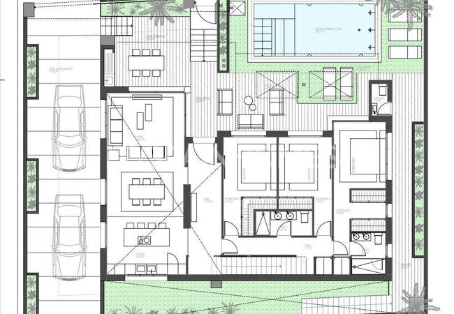 Moderna Hus I Ett Säkert Privat Komplex I Murcia 13