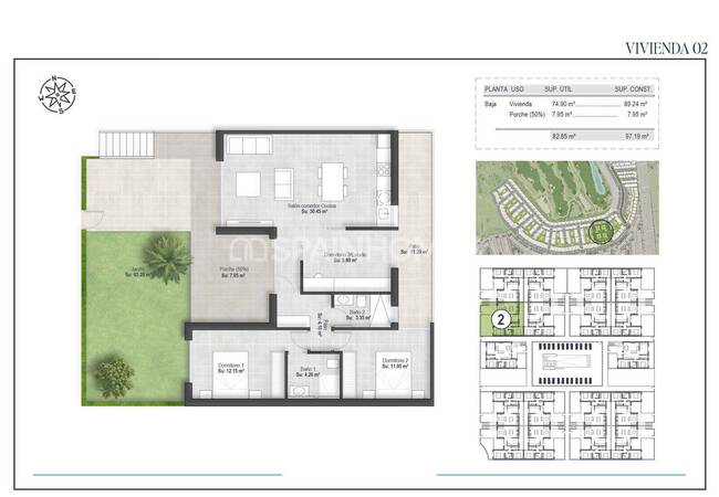 Lägenheter Nära Golf Med Privata Utomhusområden I Murcia 5