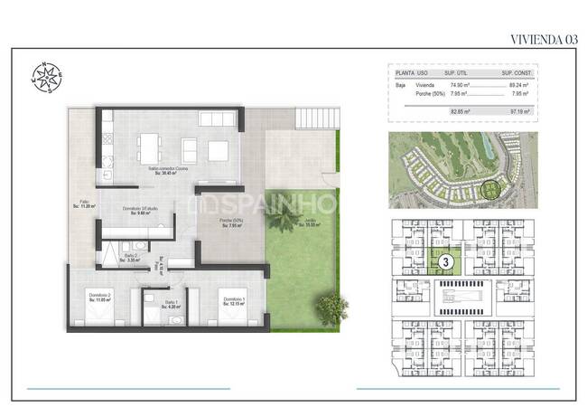 Lägenheter Nära Golf Med Privata Utomhusområden I Murcia 6