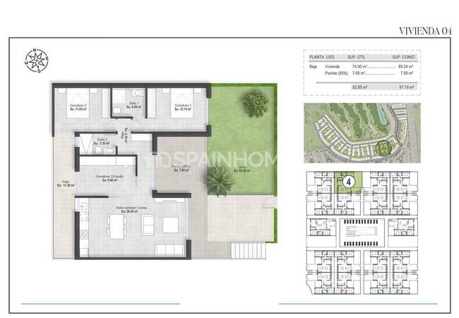 Lägenheter Nära Golf Med Privata Utomhusområden I Murcia 7