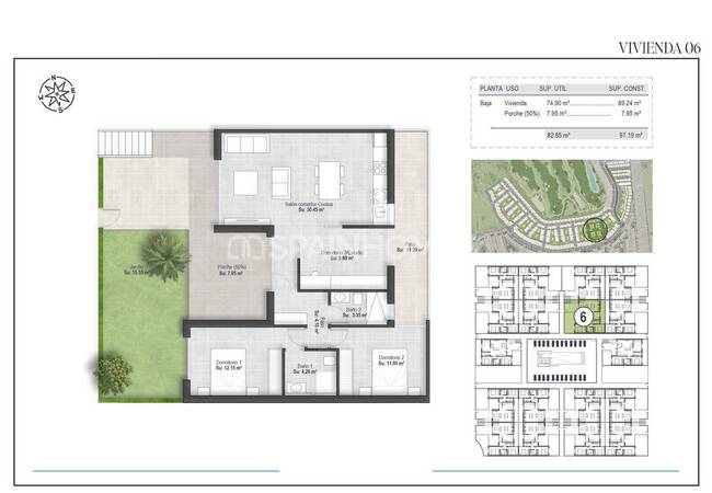 Lägenheter Nära Golf Med Privata Utomhusområden I Murcia 9