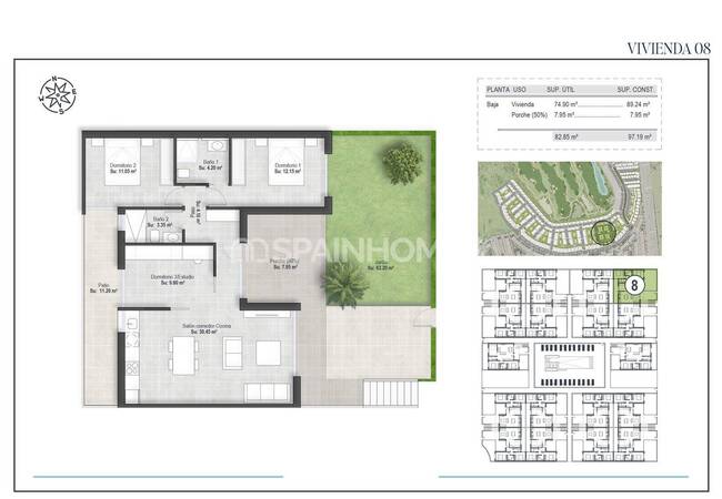 Lägenheter Nära Golf Med Privata Utomhusområden I Murcia 11