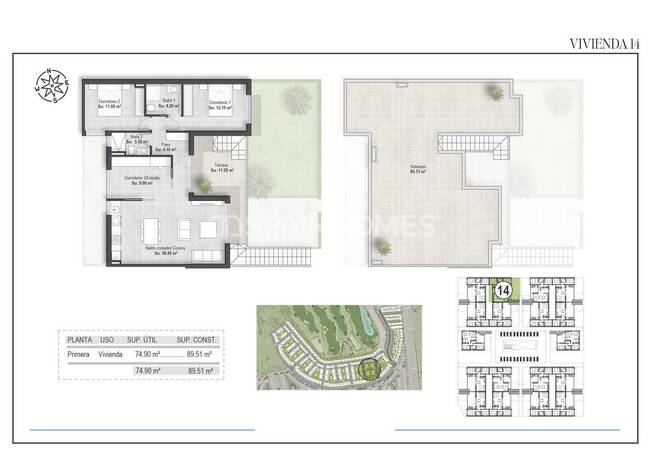 Lägenheter Nära Golf Med Privata Utomhusområden I Murcia 17