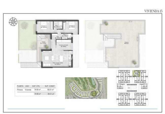 Lägenheter Nära Golf Med Privata Utomhusområden I Murcia 18