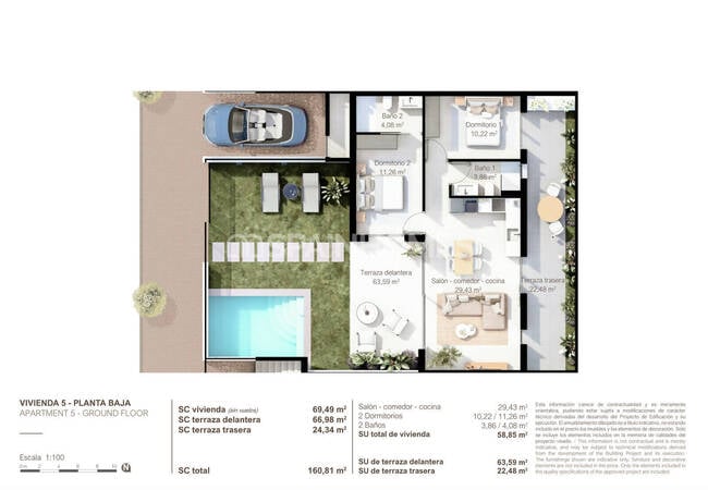 San Pedro Del Pinatar'da Özel Havuzlu Daireler 23