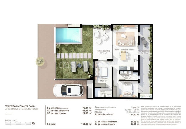 San Pedro Del Pinatar'da Özel Havuzlu Daireler 24