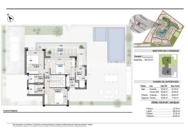Casas De 4 Dormitorios Con Piscina Privada En Torre-pacheco 16