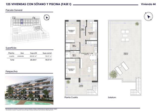 Modern 3 Bedroom Flats 750 M From the Beach in San Javier 39