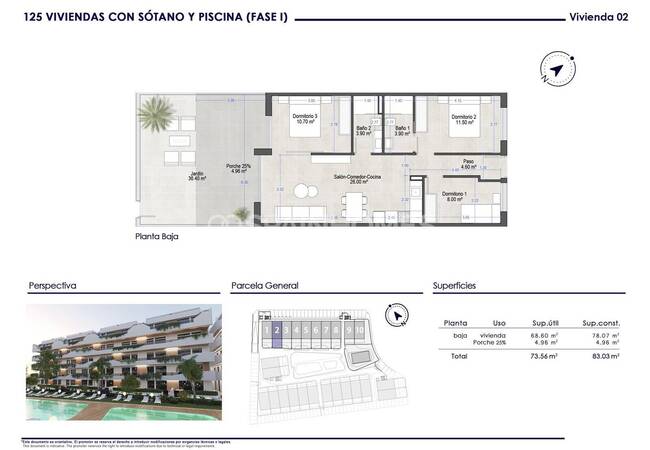 Modern 3 Bedroom Flats 750 M From the Beach in San Javier 34