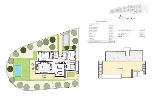Fristående Hus Med Pool Och Solarium I Fuente álamo 11