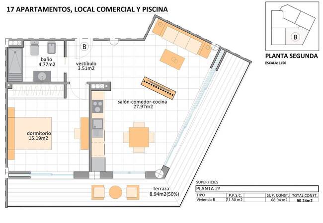 Pisos Amueblados De Inversión Con Piscina En San Pedro 16