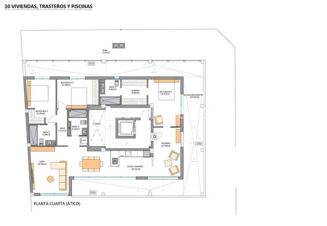 Apartamentos De 2–3 Dormitorios Cerca De Servicios En San Pedro 19