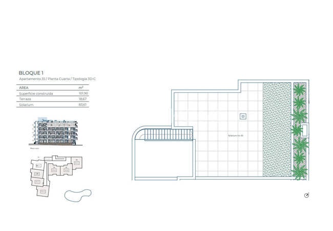 Golf Flats with Shared Pool and Garden in Murcia 13