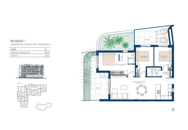 Golf Flats with Shared Pool and Garden in Murcia 8