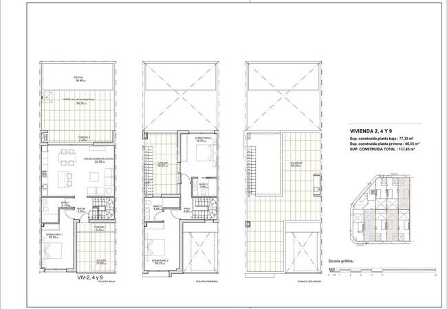 Houses with Private Pool and Garden in San Javier Murcia 12