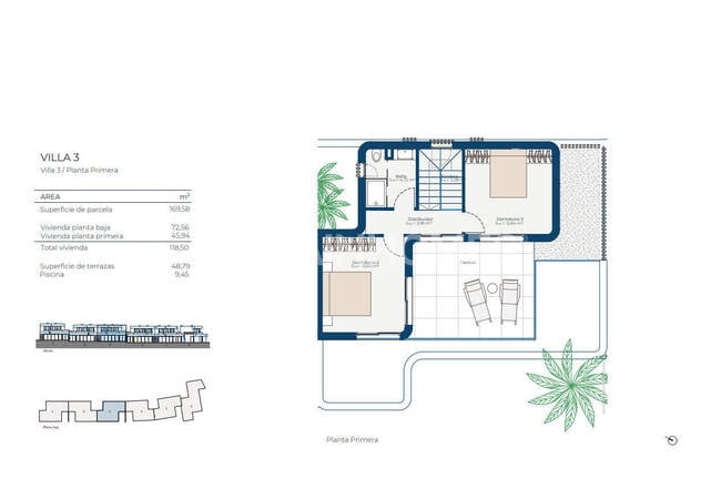 3-bedroom Villas with Private Garden & Pool in Murcia 7
