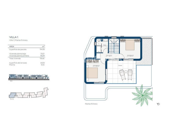 3-bedroom Villas with Private Garden & Pool in Murcia 9