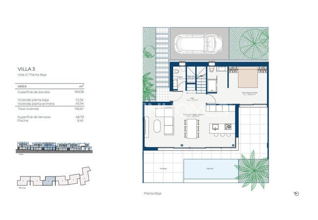 3-bedroom Villas with Private Garden & Pool in Murcia 6