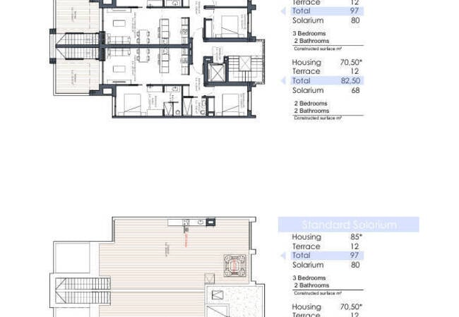 Appartements De 2 Et 3 Chambres Avec Vue Sur Le Golf 45