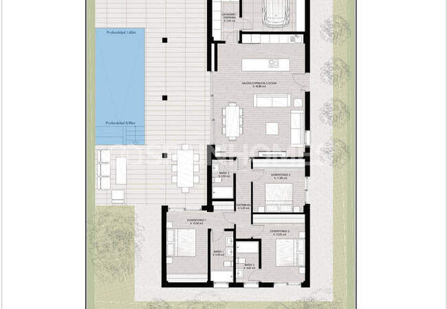 Villas Independientes Con Piscina En San Pedro Del Pinatar 17