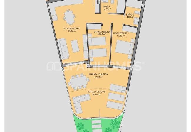 Pisos De Golf Con Piscina Comunitaria En Los Alcázares 21