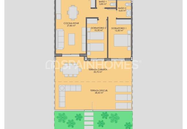 Pisos De Golf Con Piscina Comunitaria En Los Alcázares 23