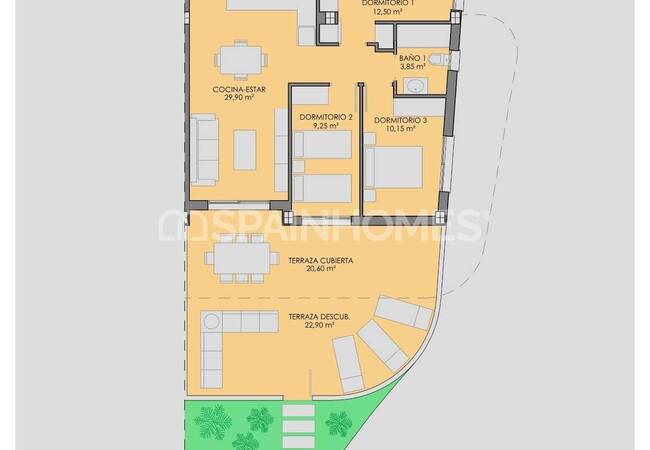 Pisos De Golf Con Piscina Comunitaria En Los Alcázares 24