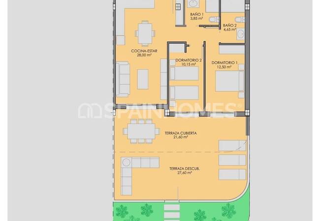 Pisos De Golf Con Piscina Comunitaria En Los Alcázares 35