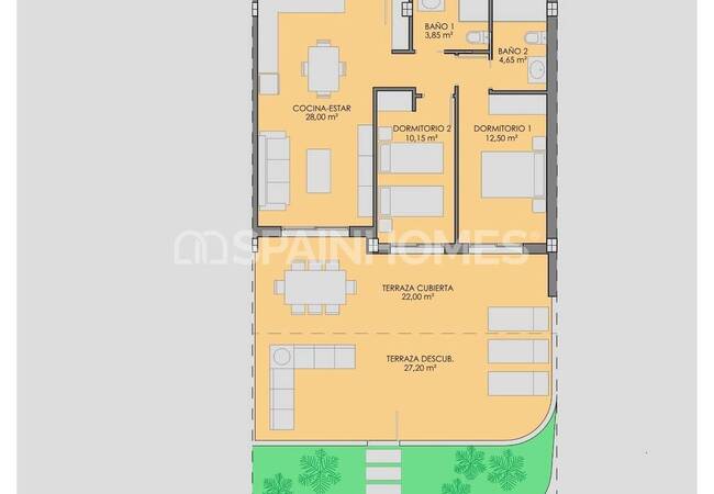 Pisos De Golf Con Piscina Comunitaria En Los Alcázares 37