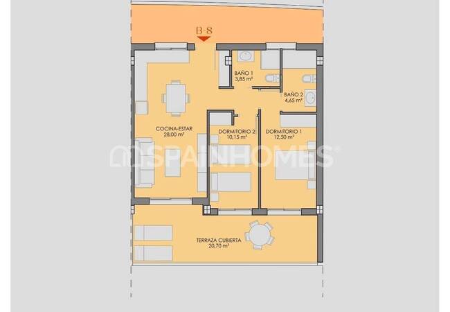 Pisos De Golf Con Piscina Comunitaria En Los Alcázares 42