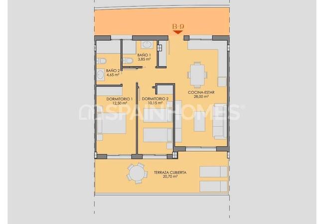 Pisos De Golf Con Piscina Comunitaria En Los Alcázares 43