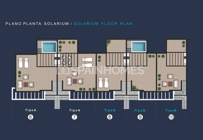 San Pedro Del Pinatar'da Özel Bahçeli ve Teraslı Daireler 13
